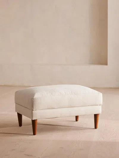 Soho Home Reya Ottoman In White