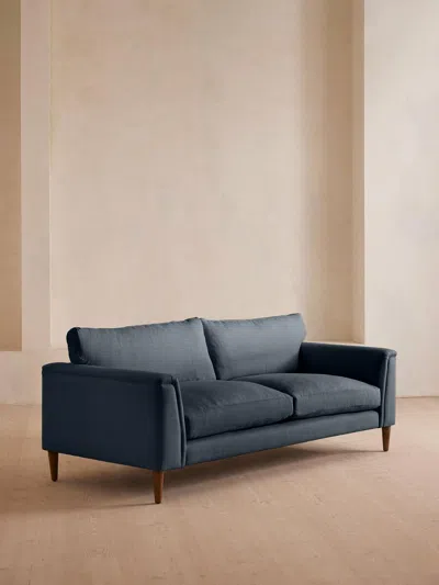 Soho Home Reya Three Seater Sofa In Blue