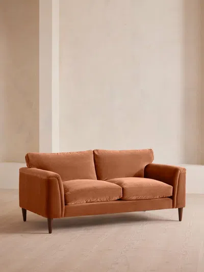Soho Home Reya Two Seater Sofa In Orange