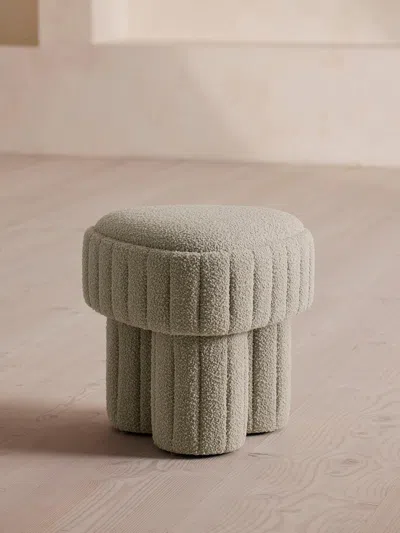 Soho Home Rhea Footstool In Neutral