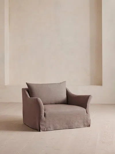 Soho Home Roma Loveseat In Brown
