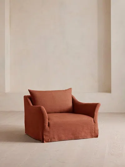 Soho Home Roma Loveseat In Animal Print