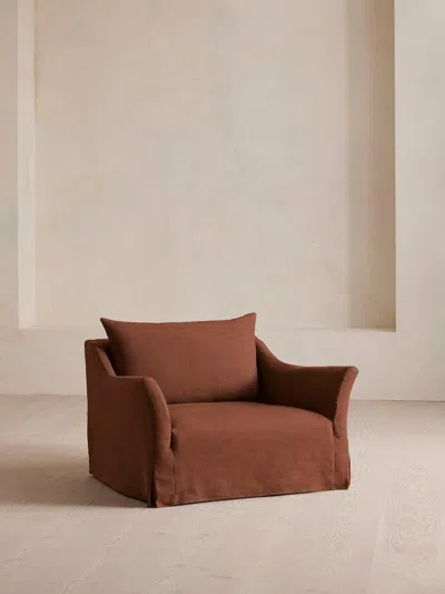 Soho Home Roma Loveseat In Blue