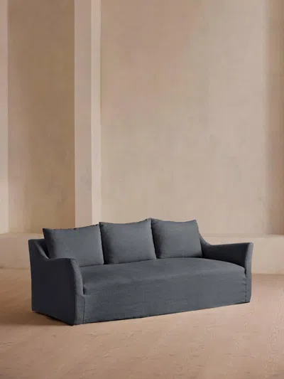 Soho Home Roma Three Seater Sofa In Black