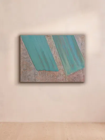 Soho Home 'shears In Sea-green' By Kevin Jackson In Purple