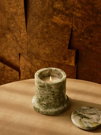 Soho Home Sicilian Thyme Apple Jade Marble Candle 250g In Multi