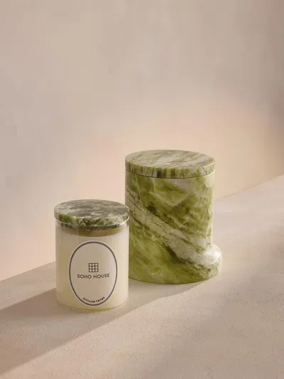 Soho Home Sicilian Thyme Apple Jade Marble Candle & Refill Bundle