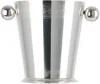 Soho Home Silver Rochester Engraved Ice Bucket In Silver