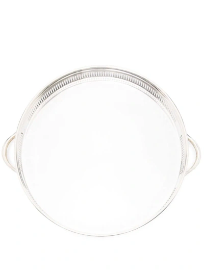 Soho Home Silver-tone Rochester Stainless-steel Tray Plate (41cm)