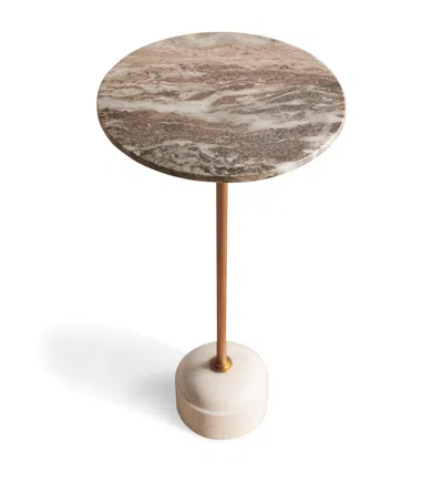 Soho Home Small Fleet Side Table In Brown