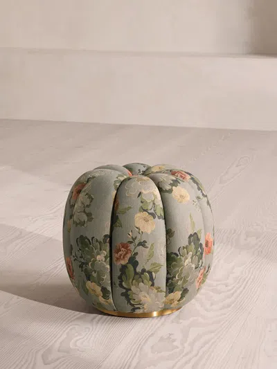 Soho Home Sofia Footstool Skylar Print