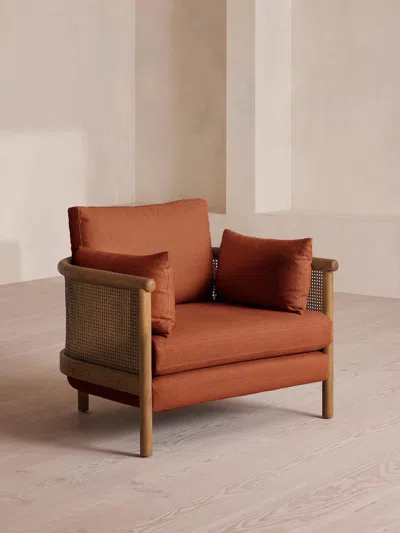 Soho Home Sydney Armchair In Orange