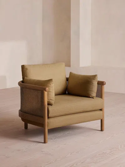 Soho Home Sydney Armchair In Brown