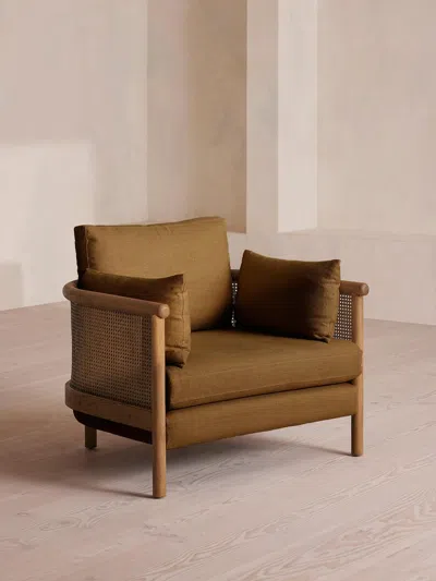 Soho Home Sydney Armchair In Brown