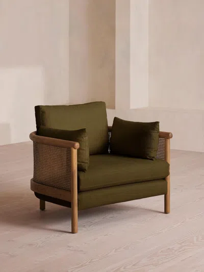 Soho Home Sydney Armchair In Brown