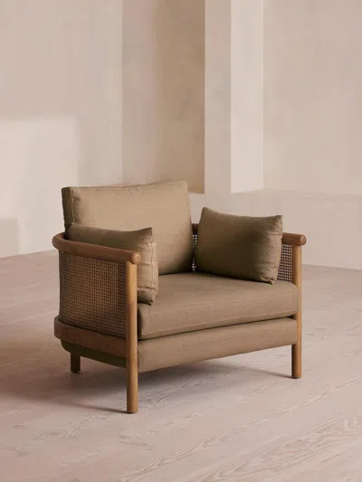 Soho Home Sydney Armchair In Brown