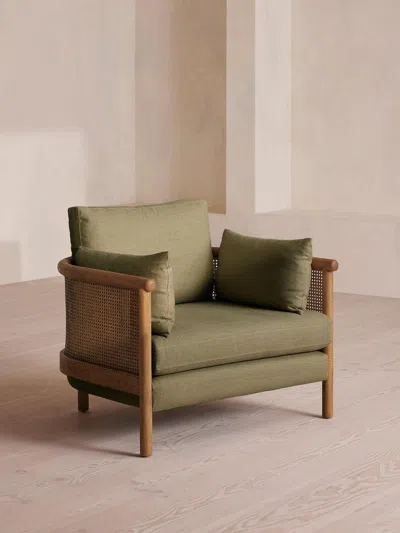 Soho Home Sydney Armchair In Animal Print