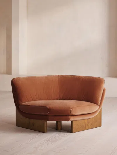 Soho Home Tellis Corner Module In Brown