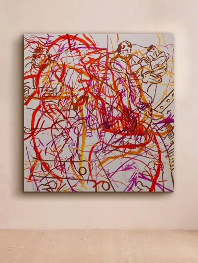 Soho Home 'the Purple Here Is Cold' By Ellie Wang In Multi