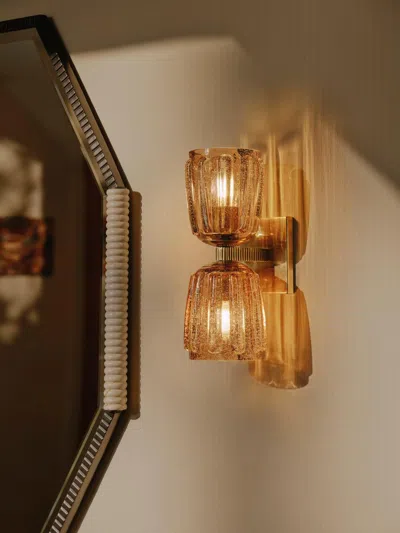 Soho Home Thea Wall Light In Gold