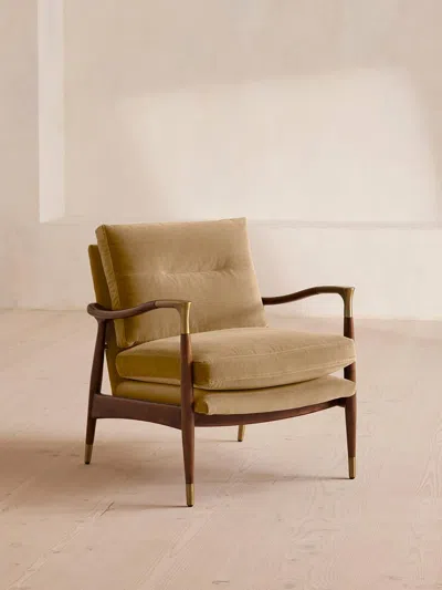 Soho Home Theodore Armchair In Brown