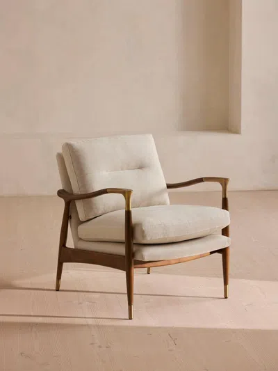 Soho Home Theodore Armchair In Brown
