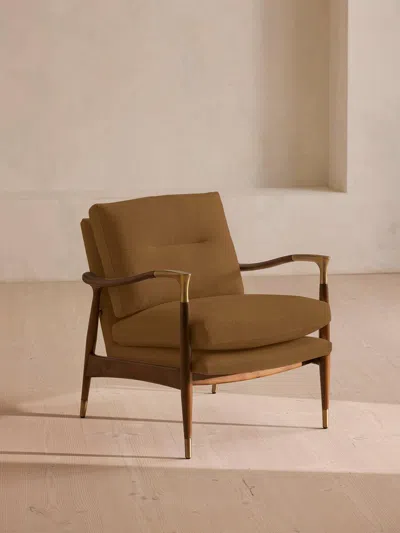 Soho Home Theodore Armchair In Green