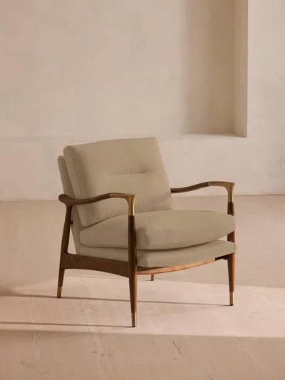 Soho Home Theodore Armchair In Neutral