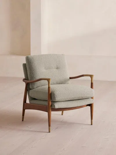 Soho Home Theodore Armchair In Brown