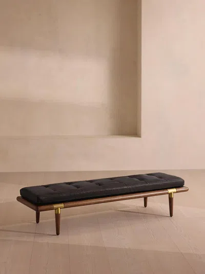 Soho Home Theodore Bench In Black