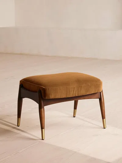 Soho Home Theodore Footstool In Brown