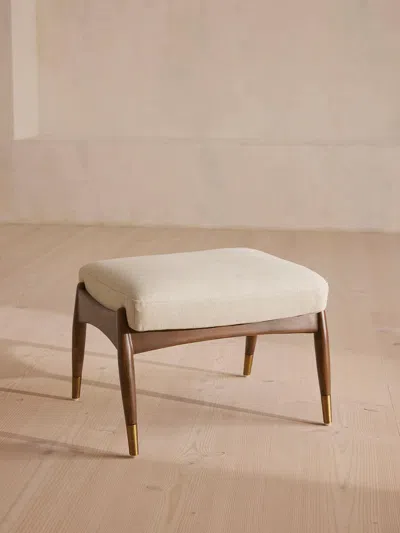 Soho Home Theodore Footstool In Neutral