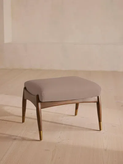 Soho Home Theodore Footstool In Brown