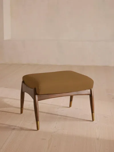 Soho Home Theodore Footstool In Brown