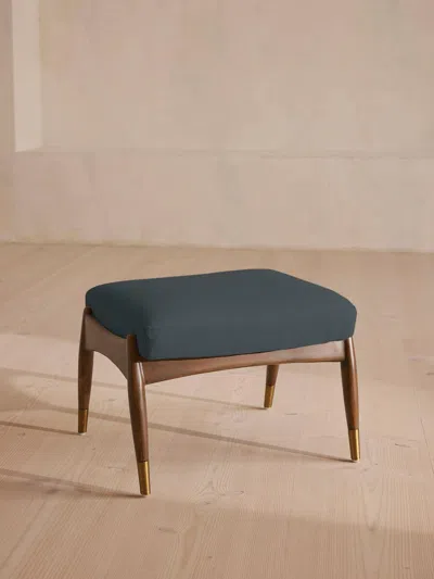 Soho Home Theodore Footstool In Gray