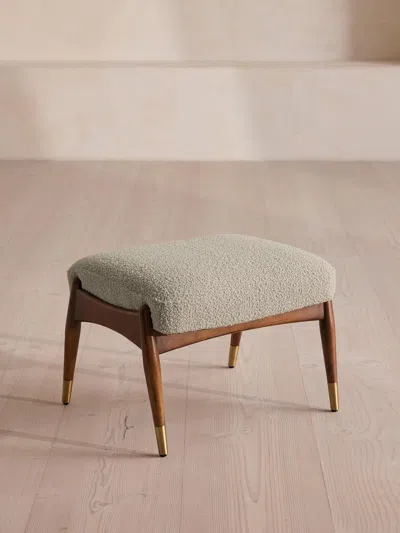 Soho Home Theodore Footstool In Brown