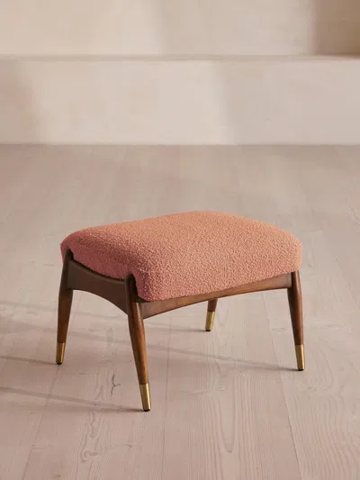 Soho Home Theodore Footstool In Brown
