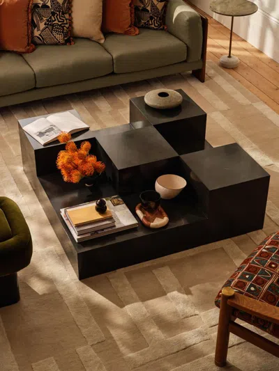 Soho Home Tomasso Coffee Table In Black