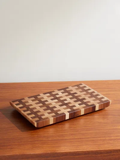 Soho Home Tyrell End Small Wood Chopping Board In Brown