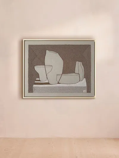Soho Home 'vase Composition X'25' By Milena Paladino In Brown