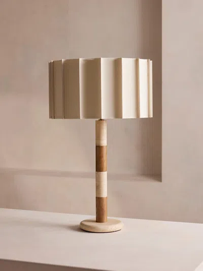Soho Home Verity Table Lamp In White