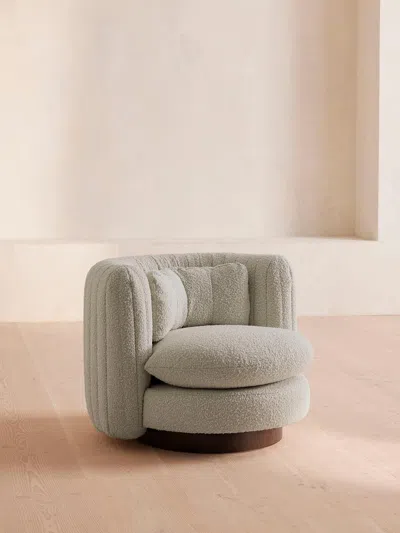 Soho Home Vivienne Armchair In Gray