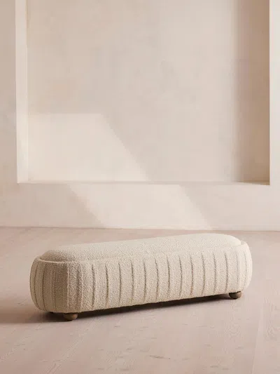 Soho Home Vivienne Bench In White