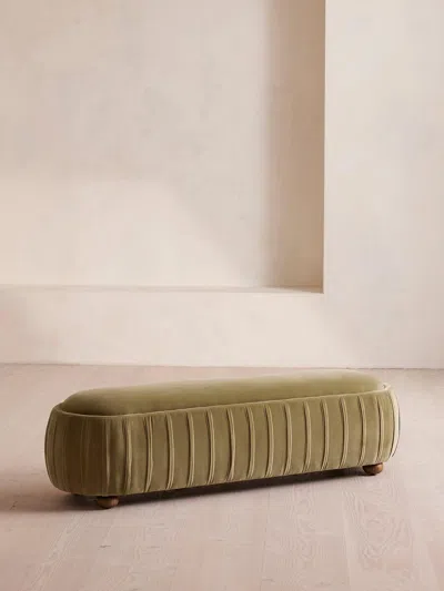 Soho Home Vivienne Bench In Green