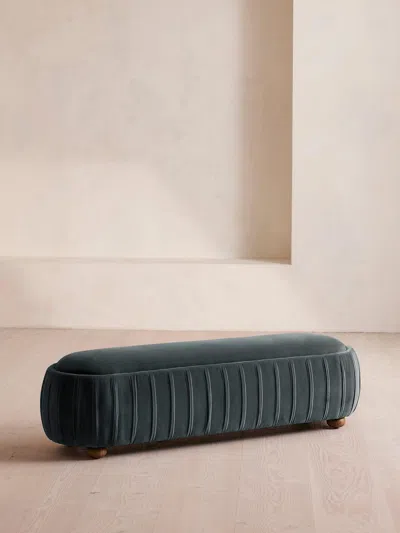 Soho Home Vivienne Bench In Gray