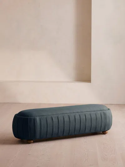 Soho Home Vivienne Bench In Gray