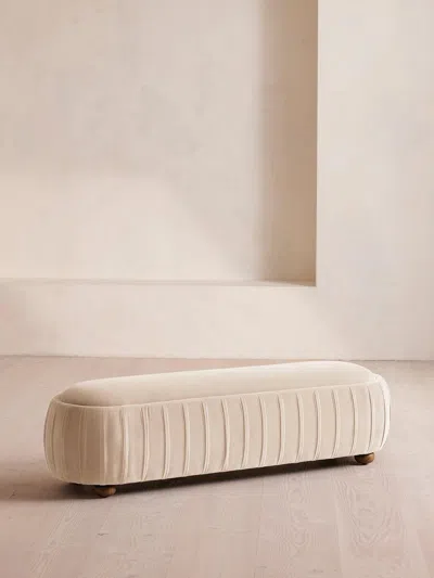 Soho Home Vivienne Bench In White