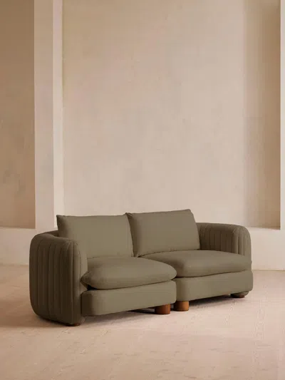 Soho Home Vivienne Deeper Sit Modular Sofa In Green