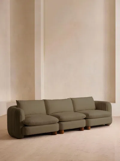 Soho Home Vivienne Deeper Sit Modular Sofa In Green