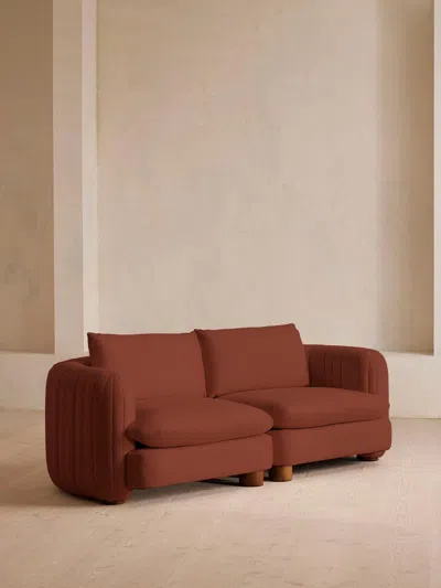 Soho Home Vivienne Deeper Sit Modular Sofa In Brown
